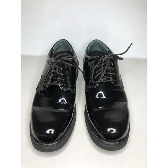 Thorogood Black Patent Leather Oxfords Lace Work Shoes Men’s sz 10.5M US/43.5EU main image 11